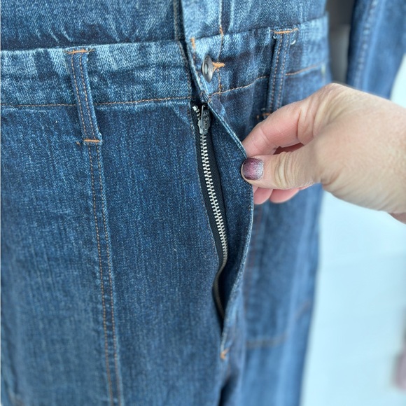 Rag and Bone Miramar Jumpsuit Cotton Mirror Printed Size Small - Picture 9 of 11